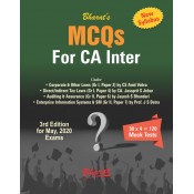 Bharat's MCQs for CA Inter May 2020 Exam [New Syllabus] by CS. Amit Vohra, CA. Jassprit S. Johar [Containing Corporate & Other Laws, DT/IDT Laws, Auditing & Assurance & Enterprise Info. System & SM]